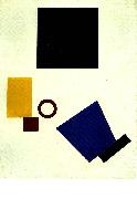 Kazimir Malevich suprematism oil painting